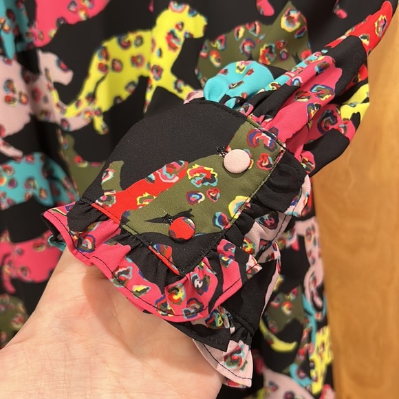 Colorful Leopard Cheetah Dress - Picture 2 of 9